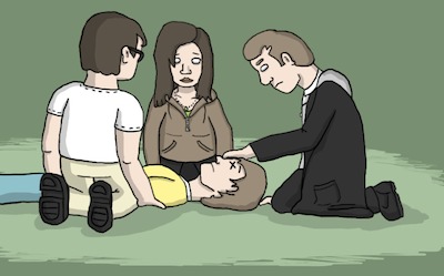 Animus storyboard, panel 6