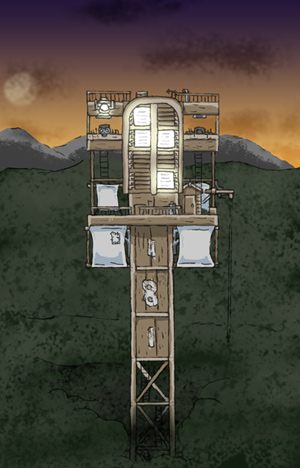 Carl Mitchell's Second Clacks Tower - Click to enlarge
